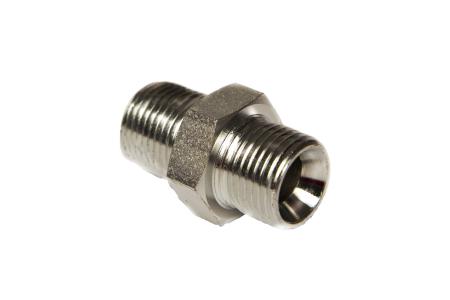 Adaptador MF - MF BSP - NPT 1/4"