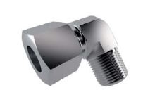 Codo Simple Inox 6L 1/8"