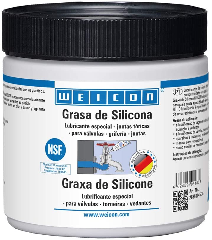 Grasa Silicona 450g Weicon